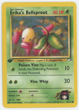 Erika's Bellsprout 75/132 1st Edition Common Gym Heroes Pokemon Card 2000 WOTC