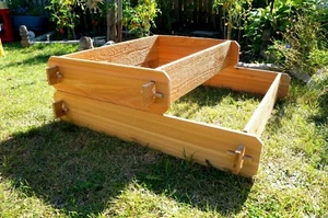 TIMBERLANE GARDENS Garden Bed Raised Planter Cedar Vegetable Kit Gardening Patio - Picture 1 of 10