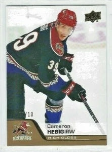 2020-21 Upper Deck AHL #135 Cameron Hebig High Gloss 02/10 - Picture 1 of 1