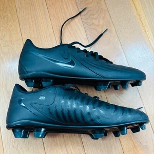 Nike Phantom GX 2 Academy MG Low-Top Soccer Cleats Mens 9 Black fj2577-022 - Picture 1 of 7