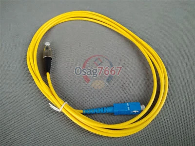 One New 3M Fiber Optic Single-Mode Simplex Patch Cable Cord SC-FC SC To FC - Image 1 of 3