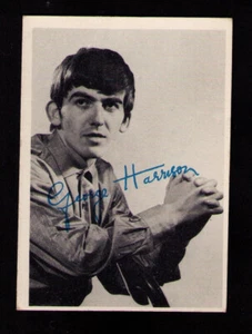 1964 Topps Beatles Black and White #23 George Harrison - Picture 1 of 2