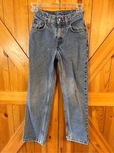Levi’s vintage 550 relaxed fit slim kids jeans size 12 (4237) - Picture 1 of 12
