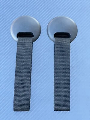 Correa puerta Renault Clio 182 172 Mini Ford Fiesta Escort Peugeot 106 NEGRO - Imagen 1 de 4