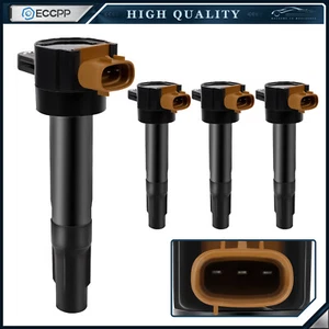 ECCPP 4 Ignition Coils For 12-14 Suzuki Swift 1.4L 2007-2011 Suzuki Swift 1.5L - Picture 1 of 7