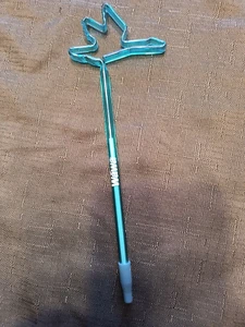 Wawa Gans gebogener Stift blaugrün - Bild 1 von 2