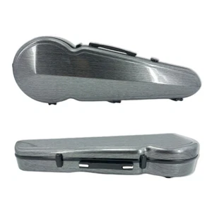 Carbon Fiber 4/4 Viola Case 15-16.5inch With Backstarp and Handle Strong Shell - Picture 1 of 11