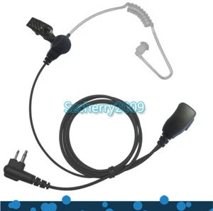 Air Tube Earphone Headset PTT for Motorola CP200 Yaesu FT-25R FT-65R FT-4XR - Picture 1 of 1