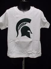 New Michigan State Spartans Infant Toddler Sizes 2T-3T-4T White Logo Shirt
