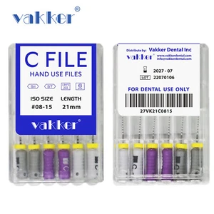 Dental Rotary Endo Endodontic Stainless Steel Files for Root Canal C Files 25mm - Picture 1 of 16
