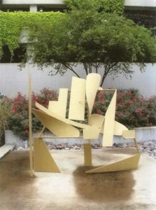 Postcard Dallas Fort Worth DFW Airport Terminal D Fanshoal Sculpture MINT - Picture 1 of 1