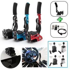 USB Handbremse mit Klemme und H-Shifter für Logitech G29 G920 Lenkrad Sim Racing - Picture 1 of 28