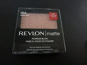 Revlon Matte Powder Blush w/ Pop Up Mirror - BARELY BUFF #004 - Brand New/Sealed - Picture 1 of 1