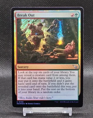 Break Out - Murders at Karlov Manor (MKM) 0190 U Foil Magic MTG - Image 1 of 3