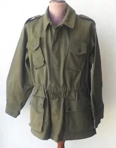 Giacca pantaloni M75 mimetica verde NATO E.I. tg. 50/52 del 1975 mai usata - Foto 1 di 15