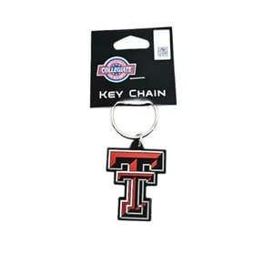 Texas Tech Logo Flexi Key Chain NCAA Licensed College Football Gifts - Picture 1 of 2