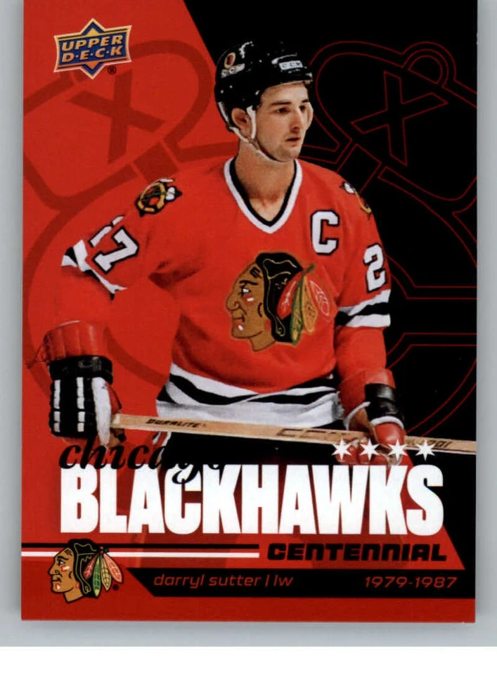 2025-26 Upper Deck Chicago Blackhawks Centennial (Box Set Version) Base / Insert - Image 1 of 1
