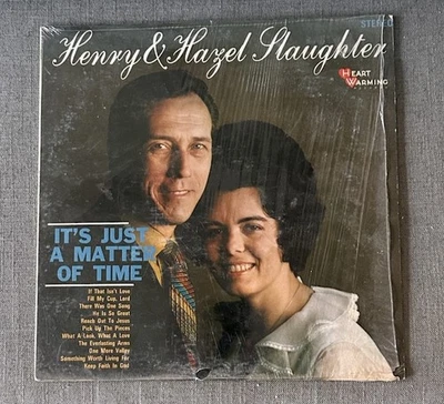 Henry & Hazel Slaughter It’s Just A Matter Of Time Gospel Music Record LP 22S22 Foto 1 de 2