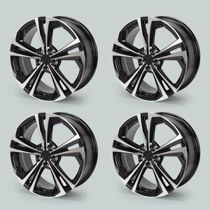 4PCS For Nissan Sentra OEM Design Wheel 18"x7.5" 20-23 Machined Black Rim 62825 - Picture 1 of 10