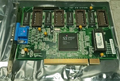 STB Nitro 3D/GX EDO 1.3  VIRGE/GX VGA PCI Video Graphics Card 1X0-0491-003 1997 - Image 1 of 3