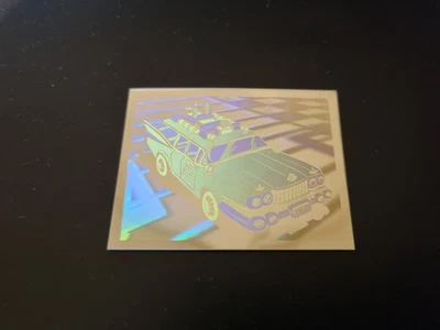 The Real Ghostbusters panini 1988 sticker foil letter J - Image 1 of 2