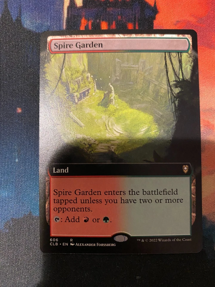 MTG Battle For Baldurs Gate Spire Garden Extended Art - Image 1 of 1