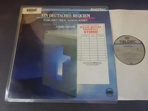 BRAHMS - A GERMAN REQUIEM LP, Royal P/O, Andre Previn, TELDEC 6.43335 - Picture 1 of 4