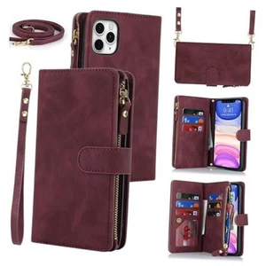 iCoverCase Compatible with iPhone 11 Pro Max 11 Pro Max (6.5 inch) Claret - Photo 1 sur 8