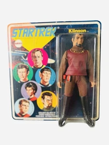 Vintage 1974 Mego Star Trek KLINGON 8”Action Figure New in Package - Picture 1 of 11