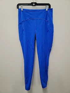 Lululemon Talla 10 Azul Corto Leggings Entrenamiento Compresión - Imagen 1 de 10