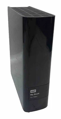 WD My Book for Mac | 3TB External HDD | USB 3.0 Micro-B | Model WDBYCC0030HBK-04 - Image 1 of 4