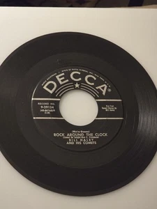Bill Haley - Rock Around The Clock / Thirteen Women - Vinyl 45rpm 1954 Decca - Picture 1 of 4