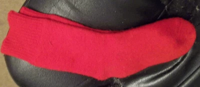 Vintage 1970s Wool Socks Small/Medium -- Heavyweight, Thick, Crew - Image 1 of 2