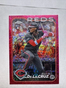 ELLY DE LA CRUZ 2024 TOPPS CROMO NOVATO MAGENTA MOTA RC #130/350 - Imagen 1 de 3