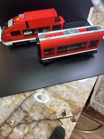 LEGO CITY 7938: Passenger Train Incomplete, Sold As Is. No Motor