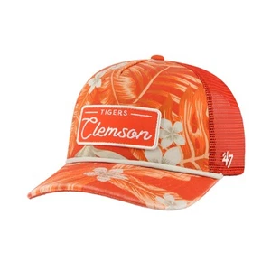 Men's '47 Orange Clemson Tigers Tropicalia Hitch Adjustable Hat - Picture 1 of 3