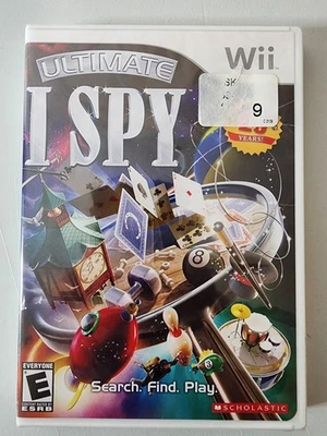 Ultimate I Spy - Search Find Play Game (Nintendo Wii, 2008) Brand New Sealed - Image 1 of 2