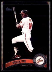 2011 Topps Walmart Black Border Felix Pie Baltimore Orioles #106 - Picture 1 of 2