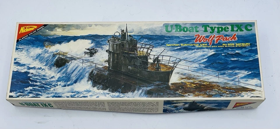 1/200 Nichimo Submarino Alemán U511 U-Boat Tipo IX C Modelo Kit Nuevo en Caja Sellado Foto 1 de 4
