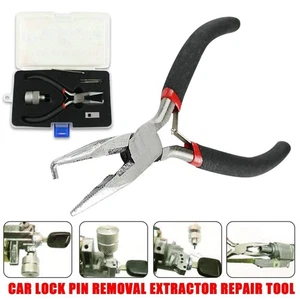 Automotive Ignition Lock Cylinder Removal and Repair Tool Kit with Case。 - Bild 1 von 15