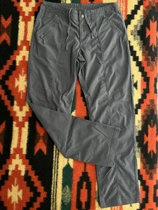 Title Nine Big B Hose dunkelblau Damen 10 Ripstop Kordelzug Wandern Gorpcore - Bild 1 von 14