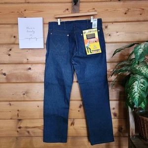 Wrangler NWT Cowboy Cut 13MWZ Original Fit Jeans Rigid Indigo Pro Rodeo 34 X 30" - Picture 1 of 9