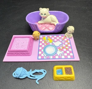 1992 Kenner LPS  Littlest Pet Shop Mommy And Baby Kitties Set INCOMPLETE - Picture 1 of 7