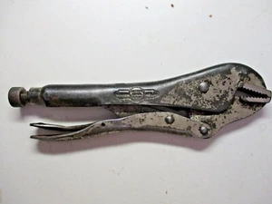 Petersen USA No.10 Straight Jaw Vise Grip Pliers 9 inch Vintage - Picture 1 of 10