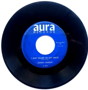 SONNY KNIGHT - I Just Called To Say Hello / If You Want This Love -Vinyl 45rpm - Imagen 1 de 4