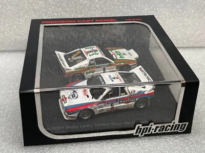 HPI Racing 1/43 8035 LANCIA 037 RALLY 1984 TOUR DE CORSE SET Martini Totip Foto 1 de 4