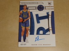 2022-23 National Treasures Bronze RPA Auto Patch 119 Patrick Baldwin Jr 40/49 RC