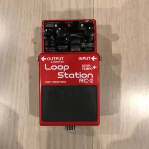 Boss RC-2 Loop Station Guitar Effect Pedal Operation check OK. From Japan - Picture 1 of 6