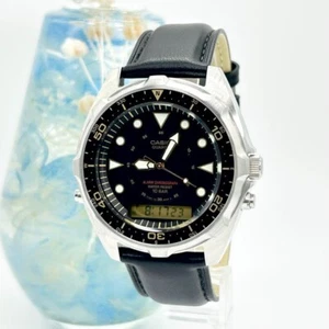Casio Diver Watch AMW-320C Vintage Used Functioning, No accessories From Japan - Picture 1 of 10