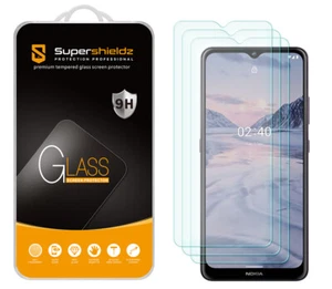 [3-Pack] Supershieldz Tempered Glass Screen Protector for Nokia 2.4 - Picture 1 of 5